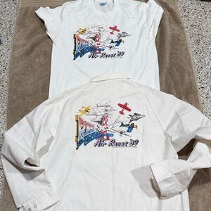 Vintage jacket and Tshirt